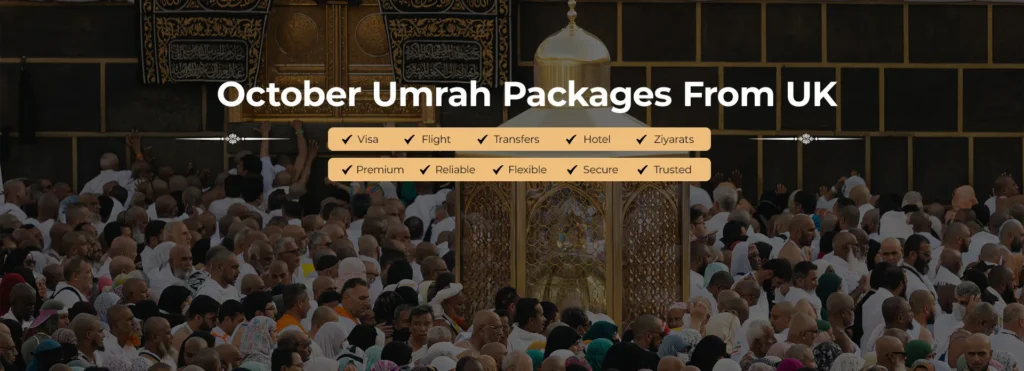 October umrah pacakges 2026